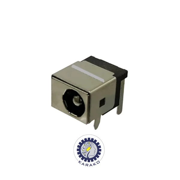 جک برق لپ تاپ ایسوس FS003.1A نرمال روی برد 5 پایه از کنار