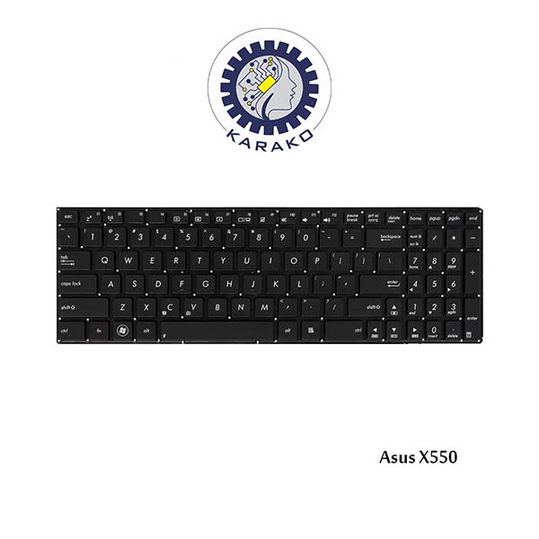 کیبورد لپتاپ ASUS X550 کیبورد لپتاپ ASUS X550