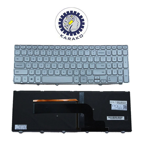 کیبورد لپ تاپ DELL Inspiron 15-7537