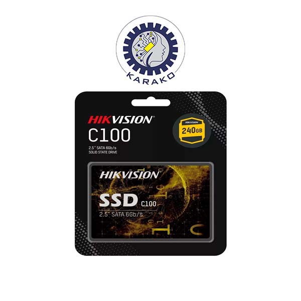 هارد SSD لپ تاپ 240 گیگابایت هایک ویژن Sata 2.5Inch C100 گارانتی آونگ