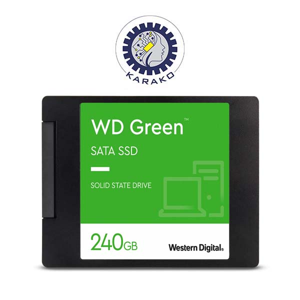 240 گیگابایت وسترن هارد SSD لپ تاپ 240 گیگابایت وسترن WD Green Sata 2.5Inch گارانتی سازگار