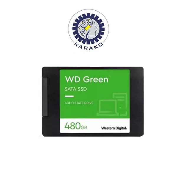 هارد SSD لپ تاپ 480 گیگابایت وسترن WD Green Sata 2.5Inch گارانتی سازگار