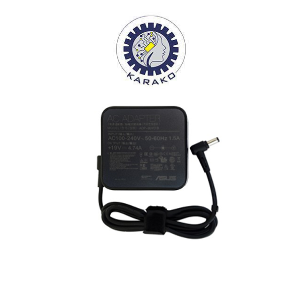 آداپتور لپ تاپ ایسوس 19V 4.7A مدل Gimo Plus مربعی