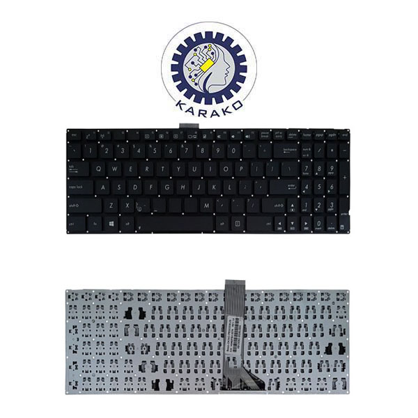 X553 کیبرد لپ تاپ ASUS X555 اینتر کوچک بدون فریم
