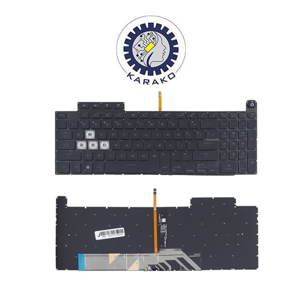 TUF Gaming FX507 کیبورد لپ تاپ ایسوس ASUS TUF-Gaming-FX507